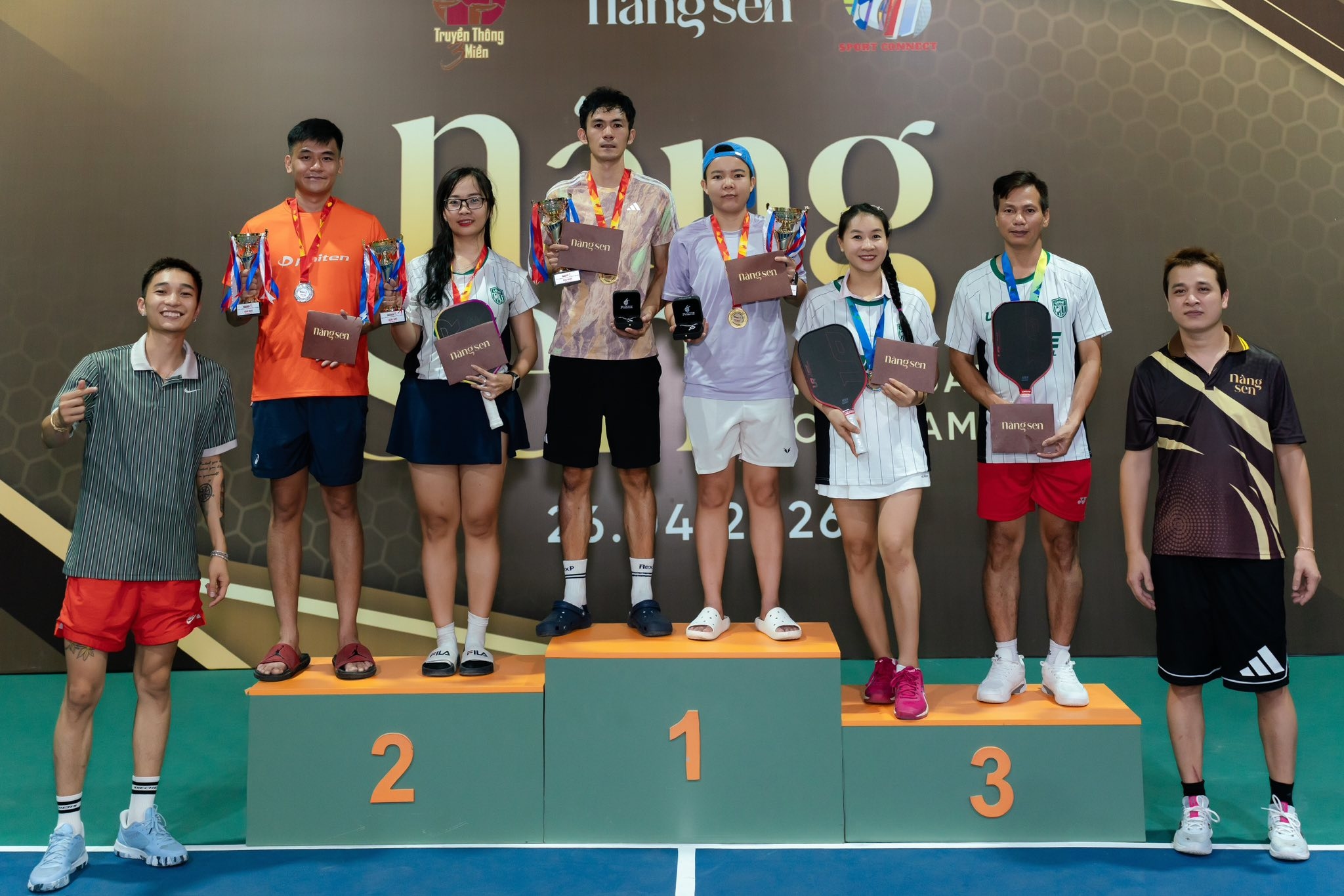 HONORING THE CHAMPIONS – NANG SEN PICKLEBALL TOURNAMENT 🏆