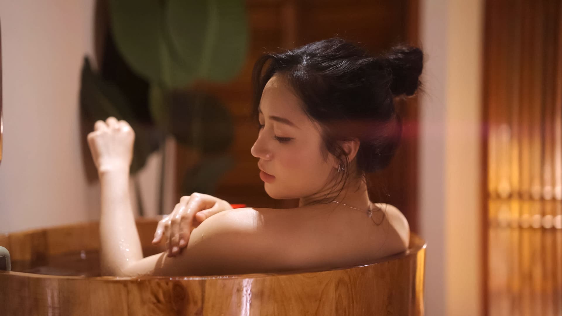Không gian thiền định Nàng Sen